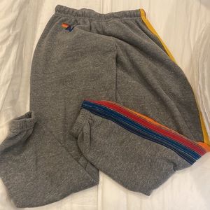 ⚡️⚡️WOMEN’S 5 STRIPE SWEATPANTS - HEATHER GREY⚡️⚡️